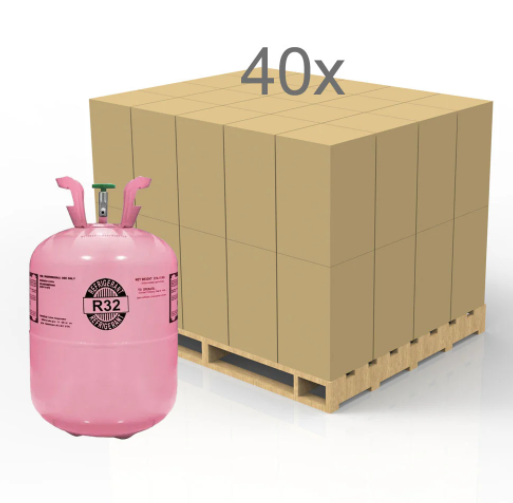 R-32 Refrigerant – 20 lb Sealed High-Performance Cylinder