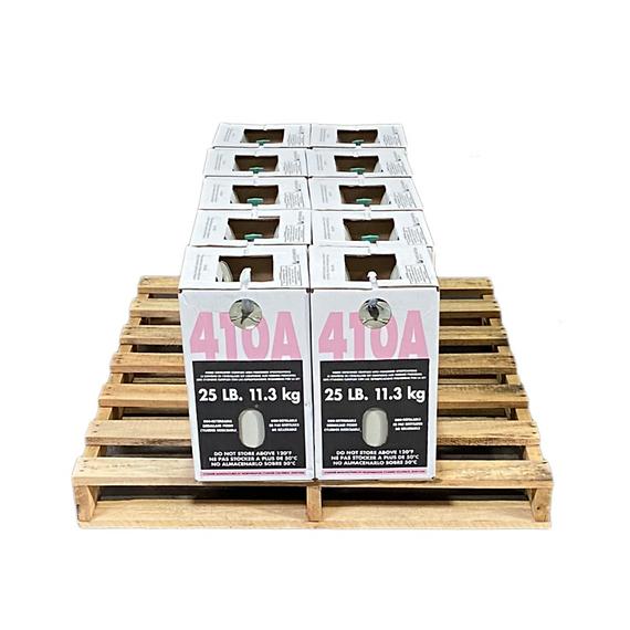 R-410A Refrigerant – 25 lb Sealed High-Performance Cylinder