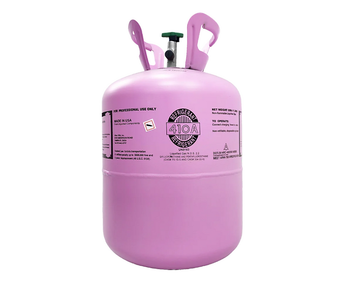 R-410A Refrigerant – 25 lb Sealed High-Performance Cylinder