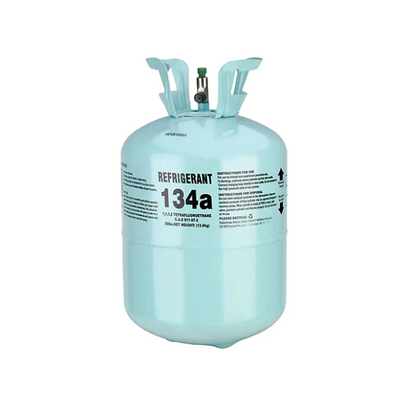 R-134A Refrigerant – 30 lb Sealed High-Performance Cylinder